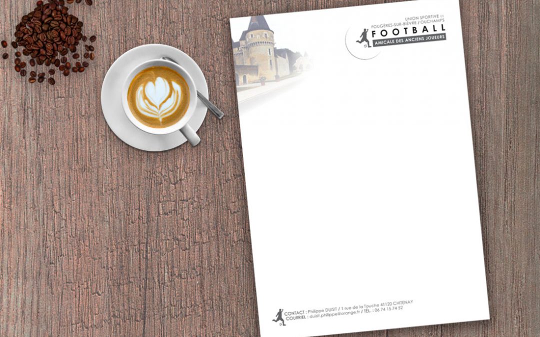 Tête de lettre FOOTBALL