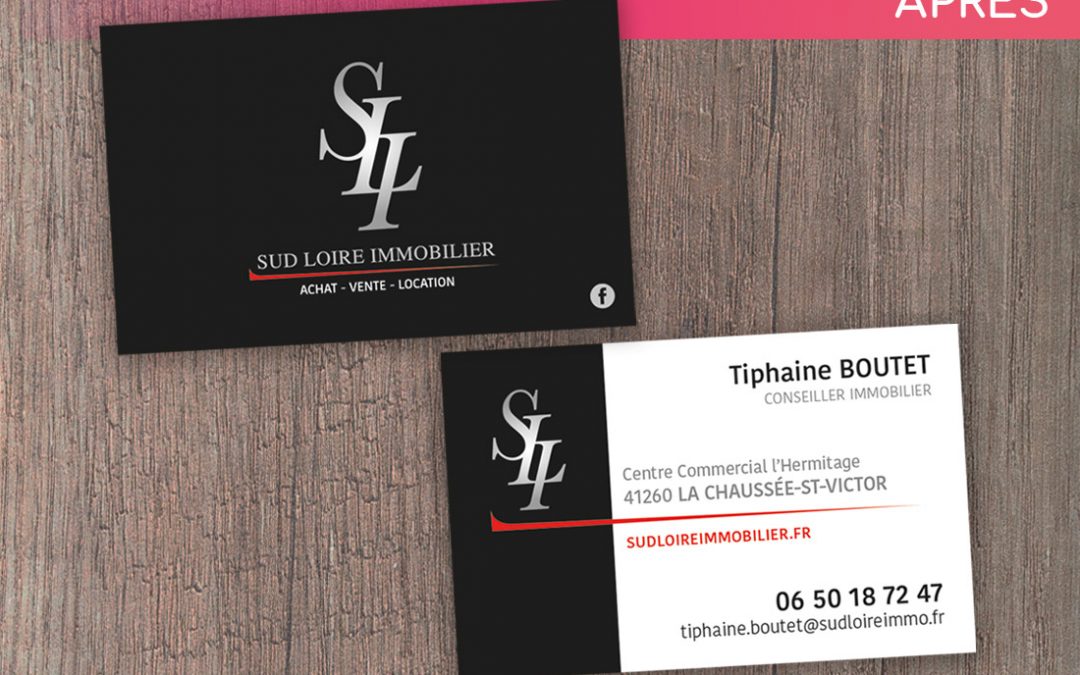 Carte de visite SUD LOiRE iMMOBiLiER